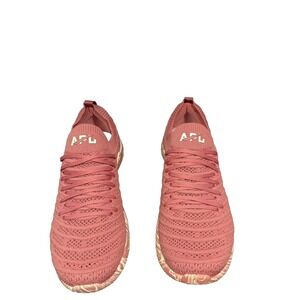 APL Sz 9 Men's Techloom Breeze Knit Running Shoe Cedar/Pristine/Marble NEW!!